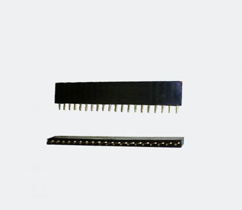 20pcs of new single row 1x20 pins 2.54mm female header connector for sale