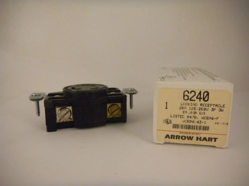 ARROW HART LOCKING RECEPTACLE 6240
