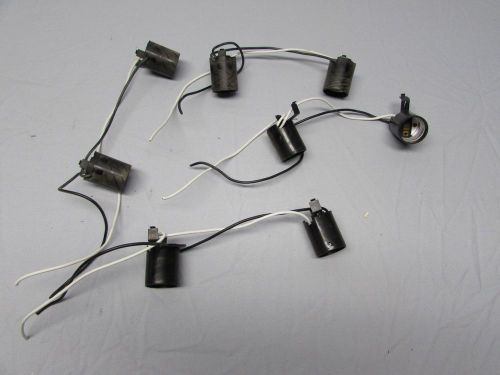 Lot of 4 double socket bulb holders for sale