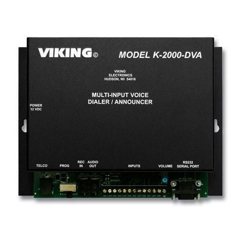 Viking k-2000-dva multi-input voice dialer/annou for sale