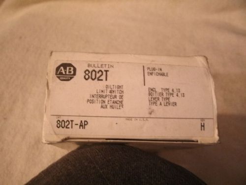 Allen Bradley 802T - AP   Ser H Oiltight Limit Switch USA