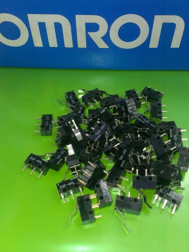[50 pcs] OMRON D2F-01L 0,1A 30V SPDT Switch with Hinge Lever PCB Terminals