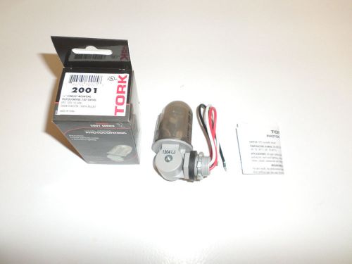 Tork 2001 photo control -1/2 in. conduit mount w/swivel 120 vac free shipping!!! for sale