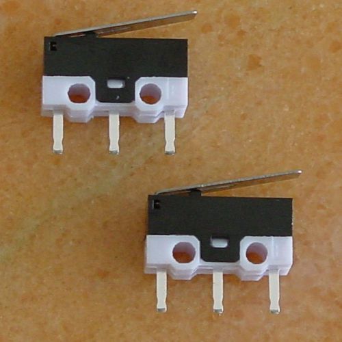 ++ 2 x 1p2t mini micro switch with lever ac125v 1a e for sale