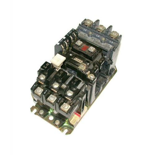 Allen bradley 27 amp non-reversing motor starter relay nema 1 model 509-b0d for sale