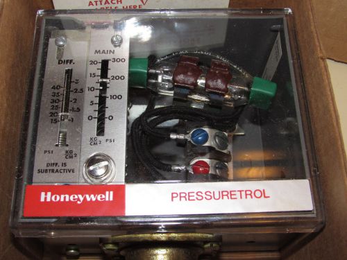 Honeywell pressuretrol controller 300 psi w/ siphon - l604a-1193 for sale