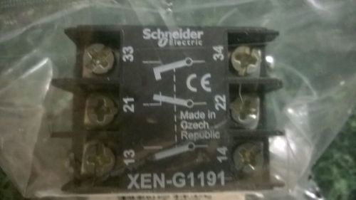 3 schneider electric xeng1191 contact blocks  ***nib*** for sale