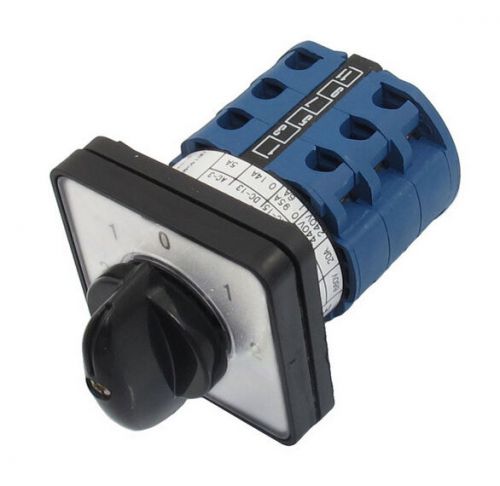 Ith 20A 5 Position 12 Terminals Rotary Cam Combination Switch