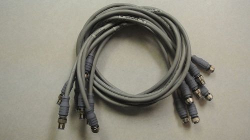 Turck bus stop rsc rkc 572-1m encoder cable 5 pin male/female lot of 7 for sale