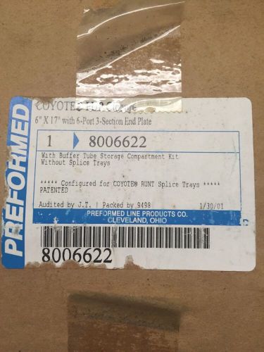 8006622 coyote runt fiber optic splice case preformed line products for sale