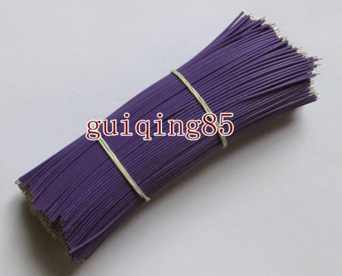 100pcs purple color cord ul 1007 26awg wires kit 150mm=6&#034; cable for led etc. for sale