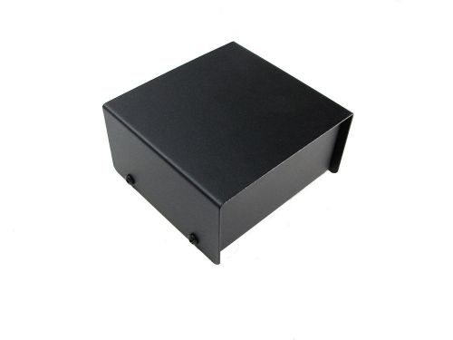 Steel project  box  4 1/2&#034; x 4-3/4&#034; x 2-3/8&#034; pb5-xx-bk for sale