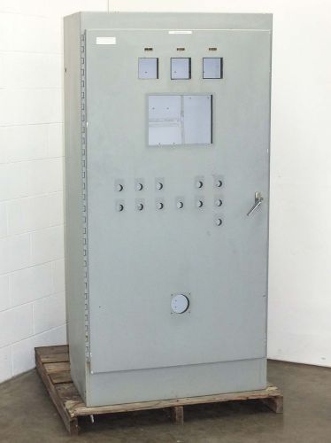 Hoffman large industrial control panel enclosure chassis a-723618fs for sale