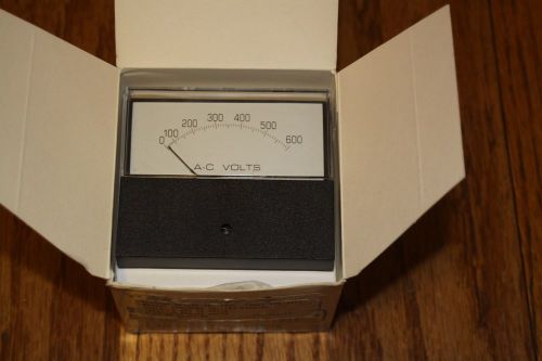 Yokogawa panel meter new in box 600 volt ac, lot #3 for sale