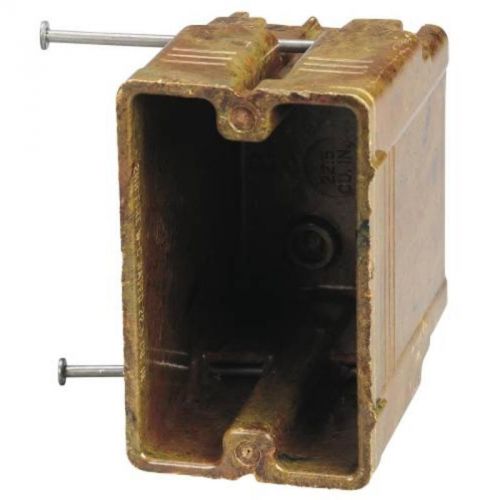 Phenolic new work outlet box 1 gang 1260 thomas and betts outlet boxes 1260 for sale