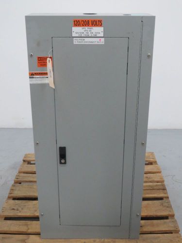 General electric ge aqf3422mtx 225a 208/120v breaker distribution panel b290701 for sale