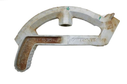 Greenlee textron 8843 1-1/4&#034; emt - 1&#034; rigid iron hand bender tool for sale
