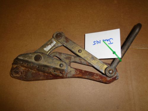 Klein Tools Inc. Cable Grip Puller 4500 Lbs # 1611-30  .31 - .53  USA  Jan145