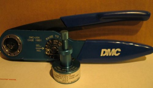 Daniels DMC M22520/1-01 AF8 Crimper with UH2-5 M22520/1-05