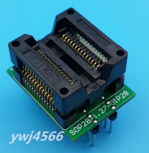 Free shipping 1pcs sop28 to dip28 socket adapter converter for programmer 300mil for sale