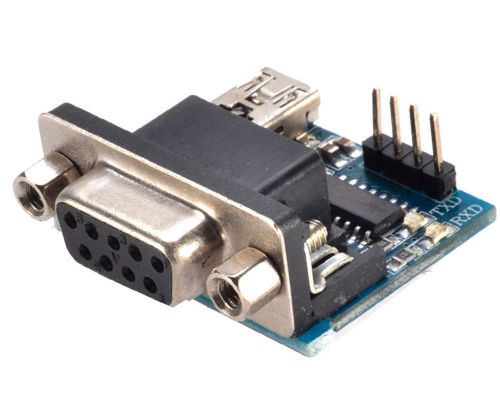 New serial port to ttl converter module db9 connector max3232 cse rs232 for sale
