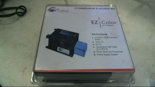 New Cypress EZ Color CY32650-RGB  PSoC MiniProg Programmer Evaluation Board Kit
