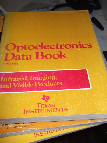 TI Databook OPTOELECTRONICS INFARED VISIBLE 1983/84 FAMILY