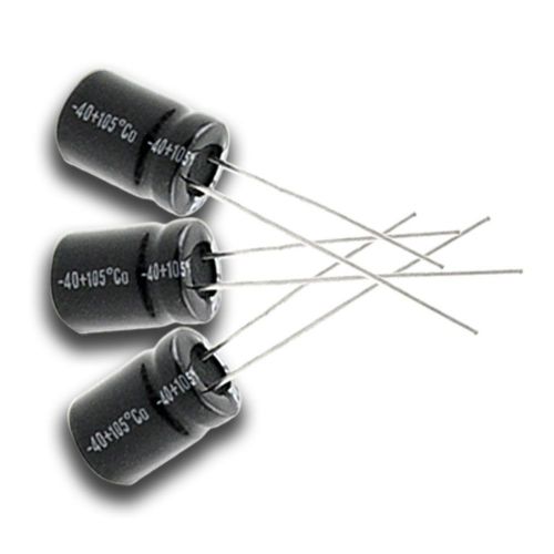 New 20 x 1000uf 10v 105c radial electrolytic capacitor 8x11mm for sale