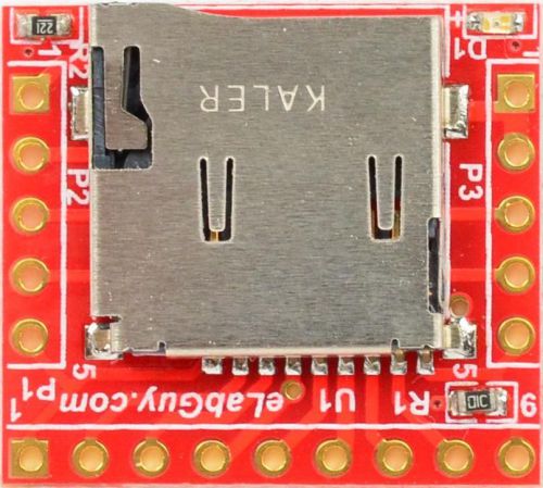 2pc MicroSD Transflash Breakout Board, breadboarding electronics kits uSD-BO-V2A