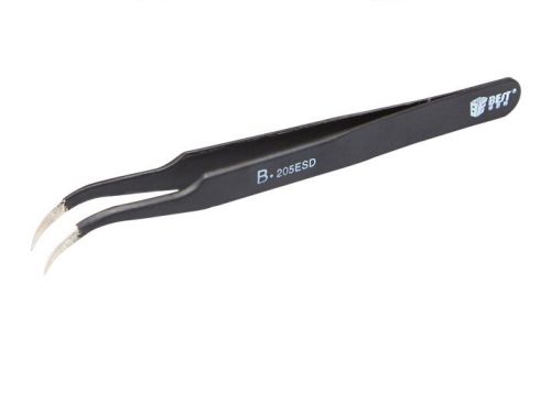 Hot BST-205ESD Anti-Static Non-Magnetic Curved Tip Tweezers Better US4