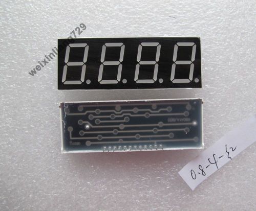 1pcs 0.8 inch 4 digit led display 7 seg segment Common cathode ? blue