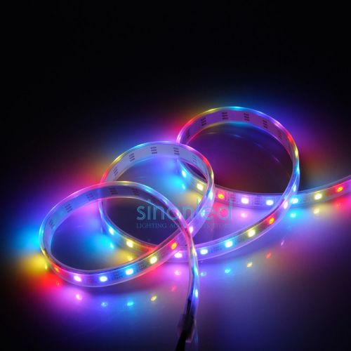 1m 60 pixels/m ws2812b ws2812 ic 5050 rgb led strip individually addressable #wp for sale