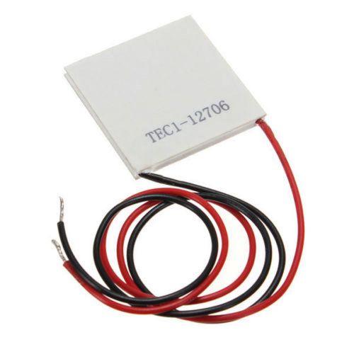 TEC1-12706 TEC Thermoelectric Heatsink Cooler Peltier 12V 40mm Plate CPU