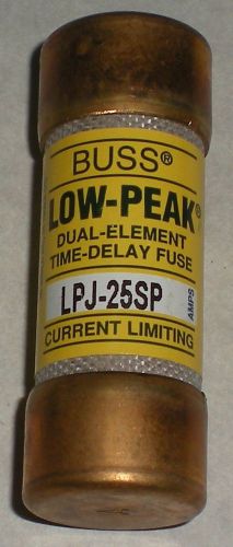 Electrical fuse cooper bussmann eaton lpj-25sp 25a 25 amp 600v time delay new for sale