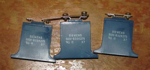 Siemens Block Varistor - used, set of 3