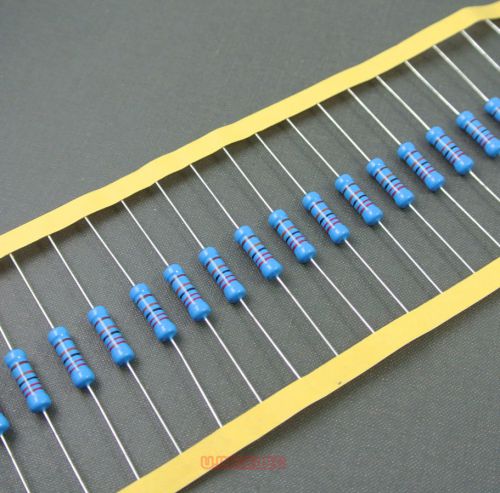 50pcs 2 ohm 3 watt 2r 3w 1%  metal film resistor for sale