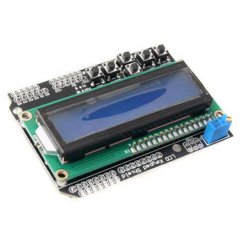 LCD Keypad Shield for Arduino Duemilanove &amp; LCD 1602 (Official Arduino Boards)
