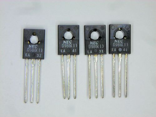 2SD986 &#034;Original&#034; NEC Darlington Transistor 4  pcs