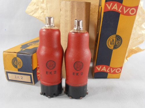 2 x VALVO EK2 = TEK2 Vintage Vacuum OCTODE Tubes // NOS * NEW !!