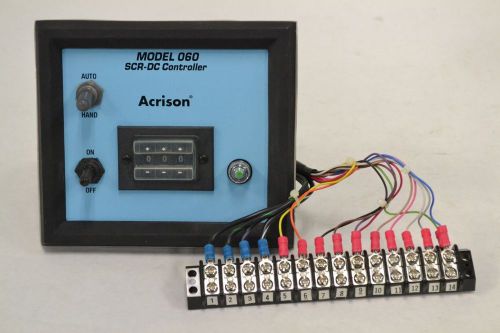 NEW ACRISON 060 SCR-DC CONTROLLER SPEED DC MOTOR DRIVE REPLACEMENT B302588