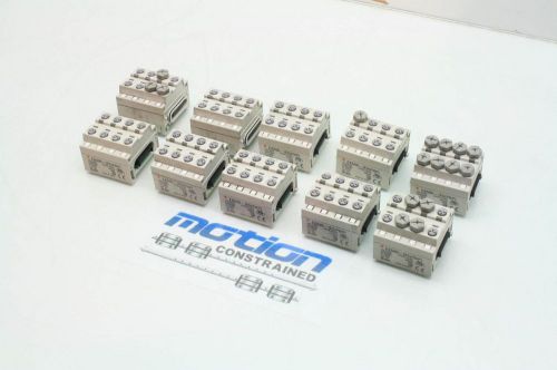 Lot of 10 SMC EX500-IE5(PNP) Input Blocks 24VDC