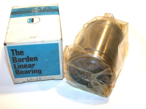 UP TO 2 NEW BARDEN 1 1/4&#034; PRECISION BALL BUSHING BEARINGS LP-20