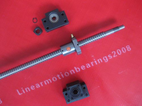 Anti Backlask Lead screw Ballscrew SFU1605-L1000mm + end machining+1set BK/BF12