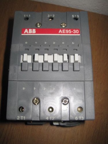 Abb ae95-30-11-89, ac non-reversing iec contactors, 3-p n/o, 48vdc coil for sale