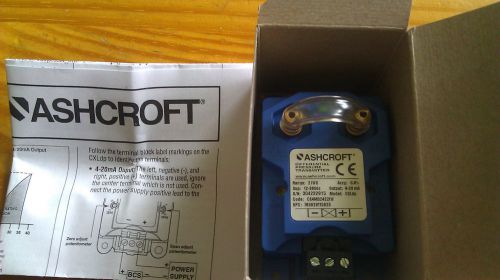 Ashcroft Differential Pressure Transmitter Model: CX4MB2422IW