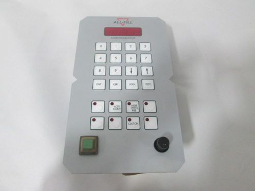 ALL-FILL AUGER CONTROL PANEL OPERATOR INTERFACE PANEL D287703