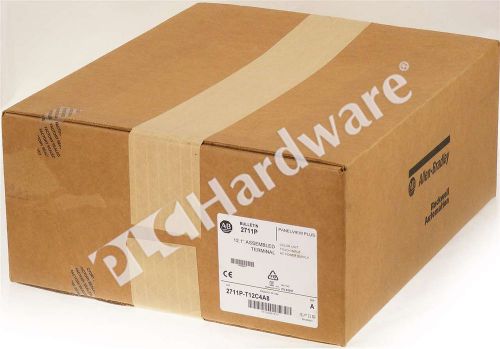New sealed allen bradley 2711p-t12c4a8 /a 2014 panelview plus 6 1250 touch/enet for sale