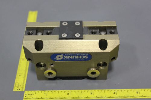Schunk pneumatic robotic parallel gripper pgn 100/2 370152 (s18-3-59e) for sale