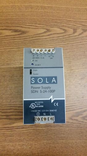 Sola power supply SDN 5-24-100P