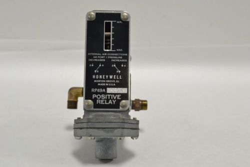 Honeywell rp49a-1000-1 switching positive 1/8 in npt pneumatic relay b258068 for sale